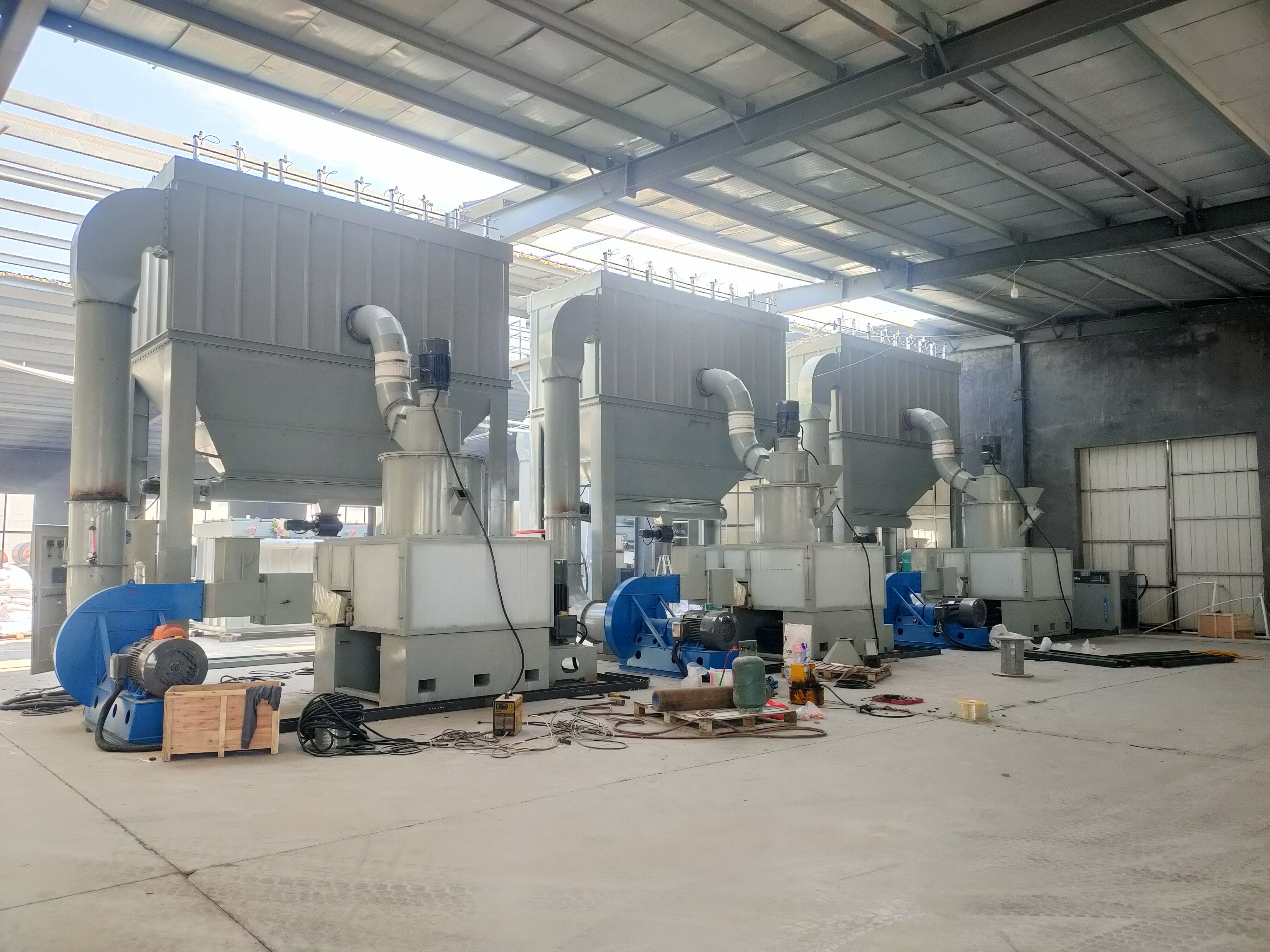Ring roller mill customer case